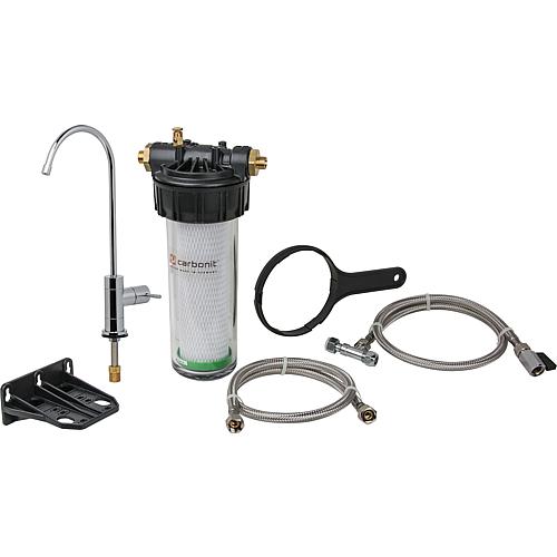 Trinkwasserfilter VARIO-HP VARIO Classic mit Filterpatrone und Wasserhahnsatz WS8, Untertisch  Standard 1