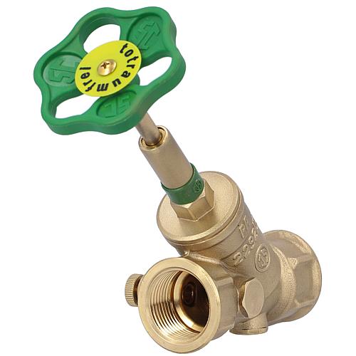 Combined free-flow valve with backflow preventer with drain DN 8 (1/4“) Anwendung 3
