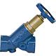 Blue-t bevel seat valve DN25/1" non-rising spindle f x f without drainage