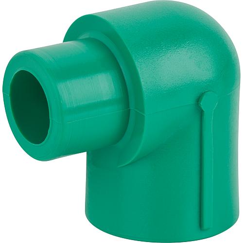 PPR pipe elbow 90° (E X I) Standard 1