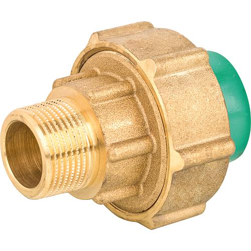 PPR pipe coupling brass (ET)