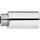 Chrome-plated fitting tap extensions (ET x IT) Standard 1