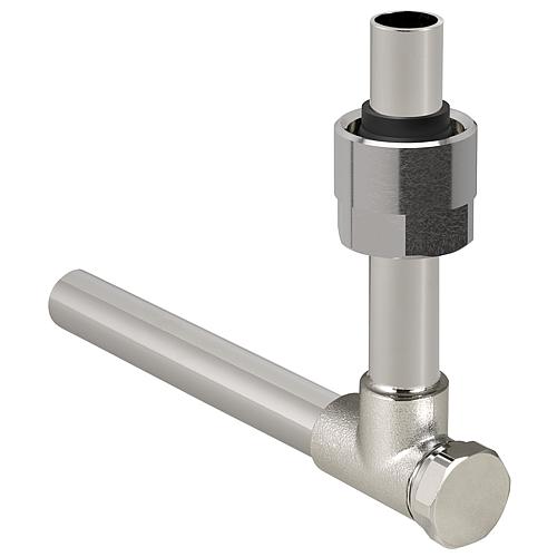 Adapter angle 90° can be shut-off Standard 1