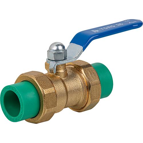 Ball valve with screw connection Standard 1