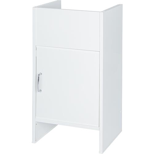 White base cabinet suitable for "Mini" Draining sinks Standard 1