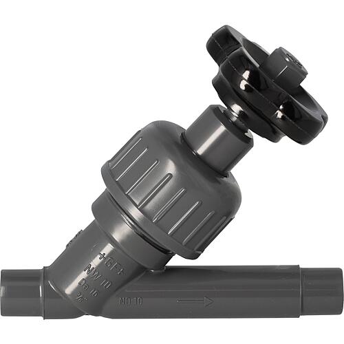PVC-U Adhesive fittings
PVC-U angle seat valve Standard 1