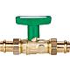 UNIWATER brass ball valves, press x press, Iso T-grip Standard 1