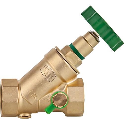 Combined free-flow valve with backflow preventer with draining DN 8 (1/4“) Standard 1