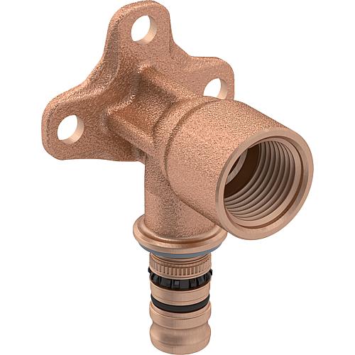 Mepla connection elbow 90Gr Rg d16-Rp 1/2 L:36mm, G-profile