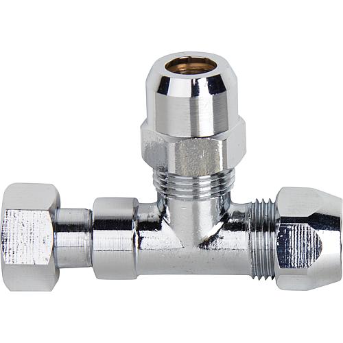 T-screw connection with rotating union nut Standard 1