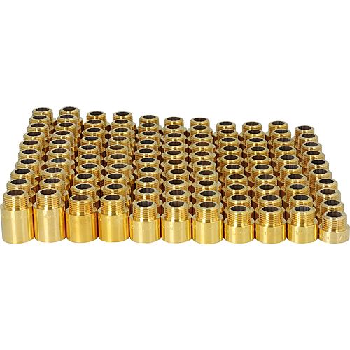 Brass tap extension pack 110-piece, DN 15, (1/2”) Standard 1