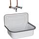 Twin-handle mixer utility sink chrome Standard 2