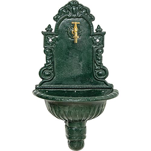 Fontaine murale avec robinet en laiton brillant  Anwendung 1