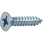 Screws with sealing washer, tapping screws, drill screws