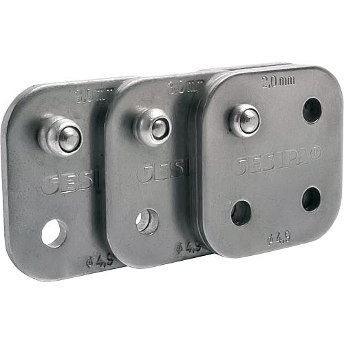 Blind rivets GESIPA PolyGrip®, tubular rivets: aluminium, rivet mandrel: galvanised steel Anwendung 1