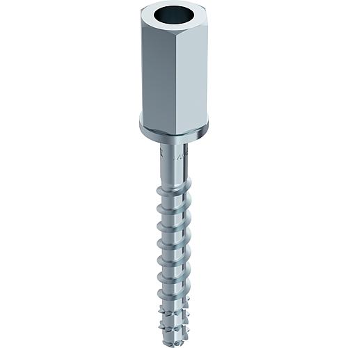 Concrete and masonry screw Multi-Monti® Plus hexagon head (internal thread) M8/10, 7.5 x 40 mm, 200 pieces Anwendung 1