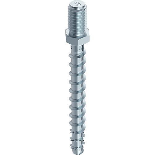 Heco, external thread, Multi-Monti® concrete and masonry screw, thread-ø: 7.5 mm