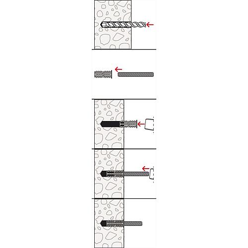 Threaded rod anchor Rodforce FGD