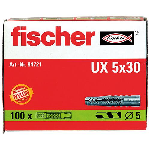 fischer Universaldübel UX aus Nylon Anwendung