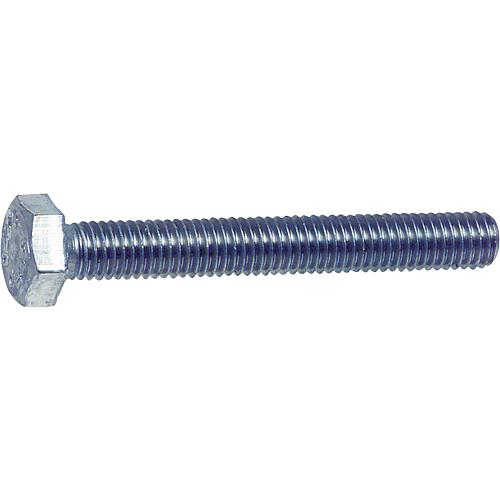 Hex screws FT DIN 933 stainless steel A2 M8 Standard 1