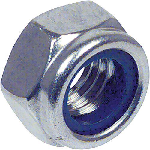 Hexagonal nut, stainless steel A4 self-locking, DIN 985 DIN/EN ISO 10511 thread ø: 3 to 16 mm Standard 1