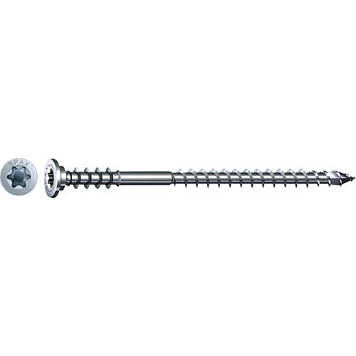 Adjusting screw, partial thread, Wirox, flat head, T-star plus Standard 1