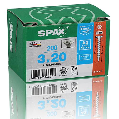 SPAX® Universalschraube, Gewinde-ø d1: 3,0 mm, Kopf-ø: 6,0 mm, Standardverpackung Anwendung 2