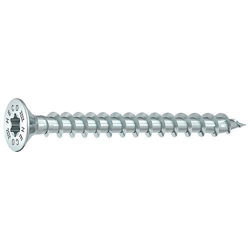 Countersunk head screws HT-plus, thread ø: 4.0 mm, head ø: 7.9 mm