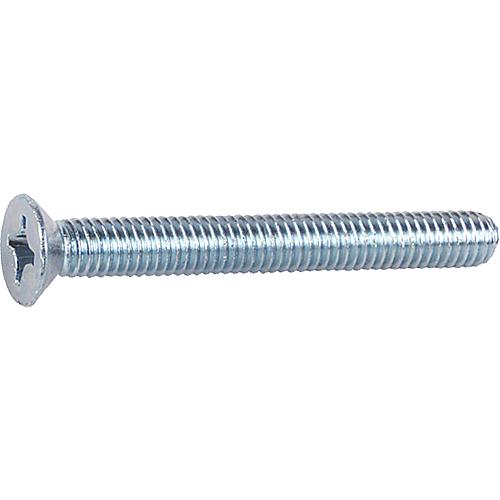 Countersunk cross-head screws DIN 965, galvanised 4.8 M3