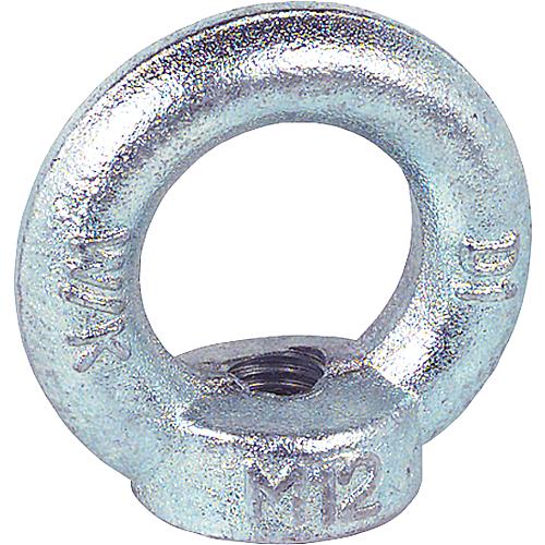 Ring nuts, galvanised Standard 1