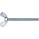 Wing screw DIN 316, electrogalvanised, thread ø 6 mm Standard 1