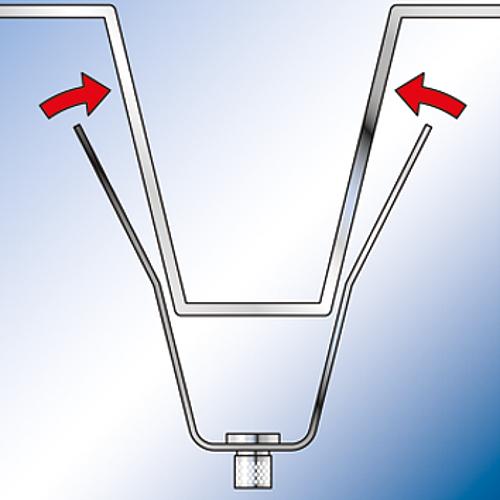 Trapezoidal hanger TZ H, galvanised steel Anwendung 2