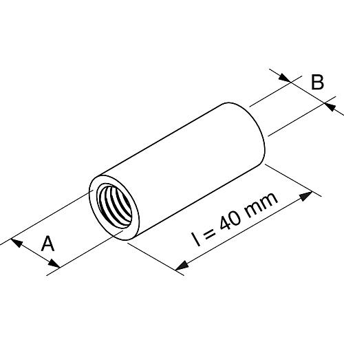 Réduction filetée