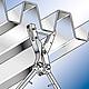 Trapezoidal hanger TZ H, galvanised steel