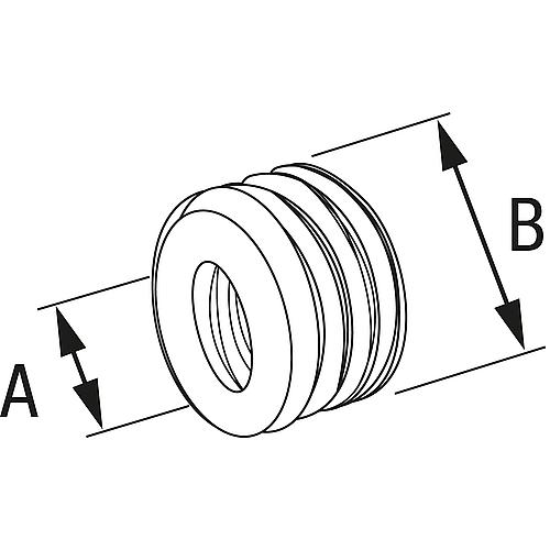 fischer reduction sleeve Standard 2