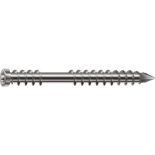 SPAX® patio screw, thread ø d1: 5.0 mm, head ø: 7.0 mm, standard packaging Standard 1