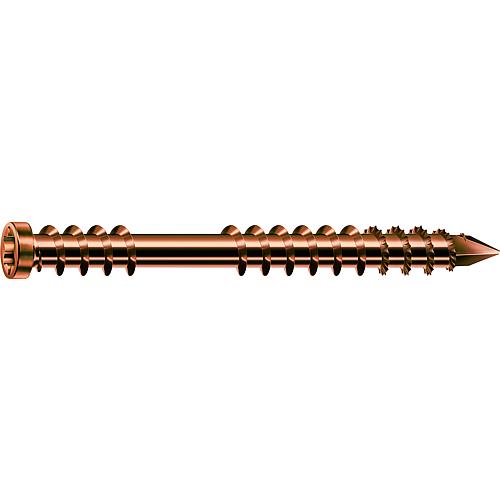 SPAX® patio screw, thread ø d1: 5.0 mm, head ø: 7.0 mm, standard packaging Standard 1