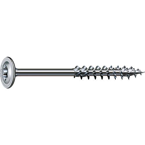 SPAX® wood screw, thread ø d1: 10.0 mm, head ø: 25.0 mm, standard packaging Standard 1