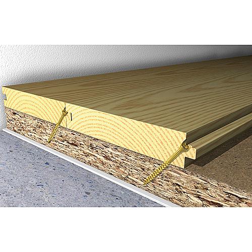 Fischer, floorboard screws, thread ø d1: 3.5 mm, head ø: 6.0 mm, Gvz Anwendung 1