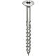 Countersunk head screws HT-plus, thread ø d1: 8.0 mm, head ø: 14.3 mm, Vz