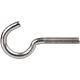 Screw hook, bent, with metric thread, stainless steel A2 Standard 1