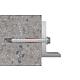 Long-shaft dowel DuoXpand hexagonal 10 mm FUS, galvanised Anwendung 3