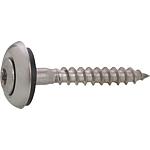 Spengler screws, bare stainless steel A2