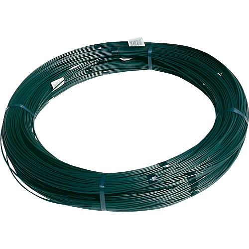 Green plastic-coated steel wire Standard 1