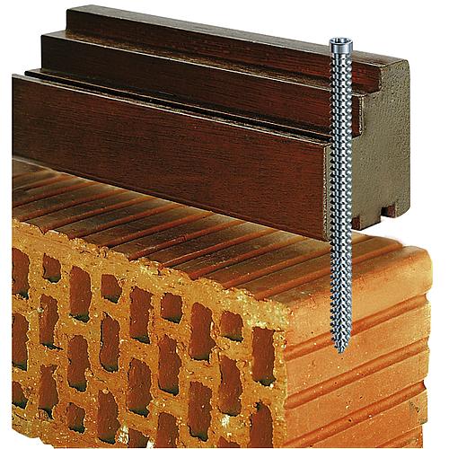SPAX® window fitting frame anchor (wood frame), full thread, WIROX®, cylinder head, T-STAR plus, hardened, anti-friction coated Standard 2