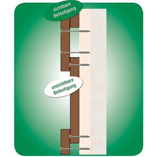 Vis à tête bombée SPAX®, filetage partiel acier inoxydable A2, T-STAR plus, nervures de fraisage, pointe CUT, revêtement de glissement