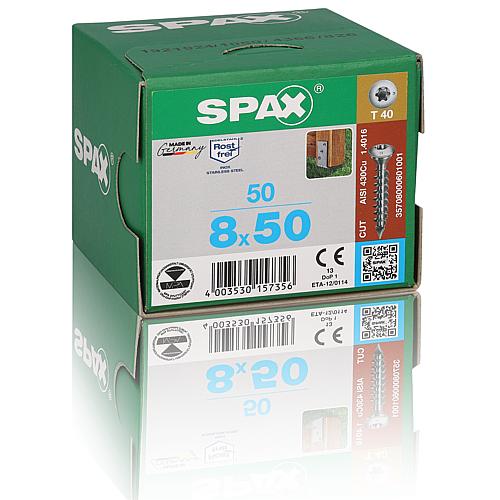 SPAX® post screw, thread ø d1: 8.0 mm, standard packaging Anwendung 1