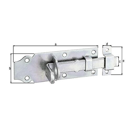Lock bolt with flat handle Anwendung 2