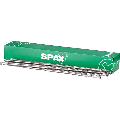 SPAX® wood screw, thread ø d1: 12.0 mm, head ø: 18.6 mm, standard packaging Anwendung 1
