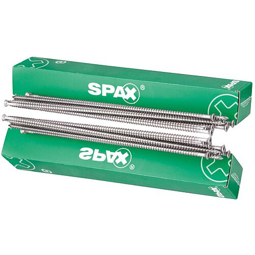 SPAX® wood screw, thread ø d1: 12.0 mm, head ø: 18.6 mm, standard packaging Anwendung 2